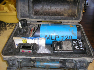 Rörlaser MLP 120 i gruppen Begagnade Instrument hos Bygglaserteknik (Beg MLP120)